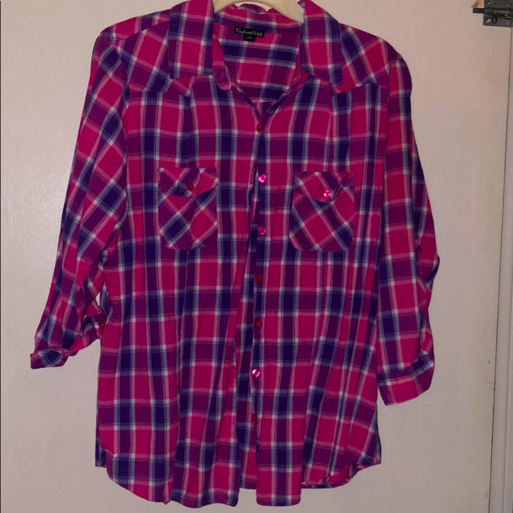 Plus size button down 2xl
